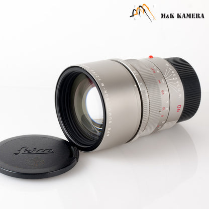 Leica APO-Summicron-M 90mm/F2.0 ASPH Titan Lens Yr.2001 Germany 11632 #64241
