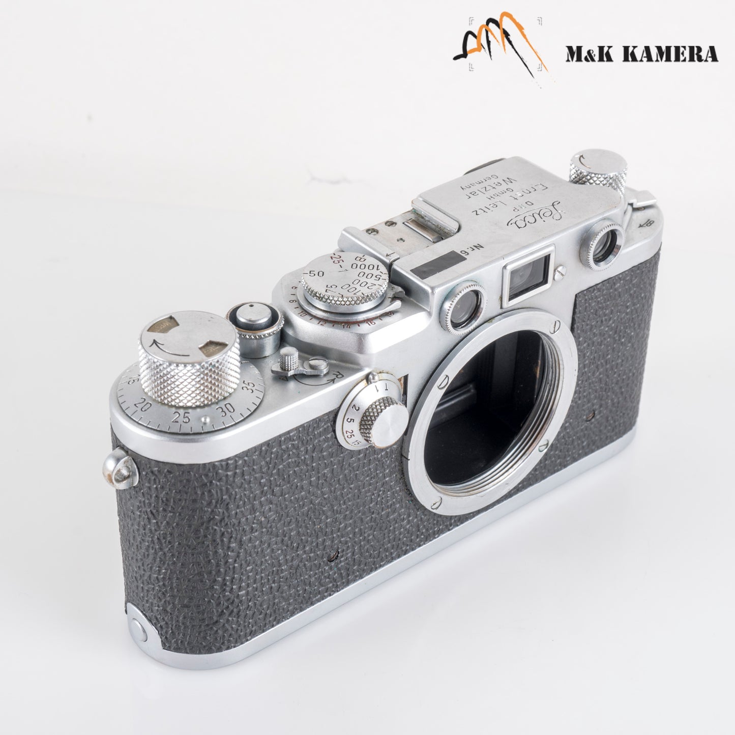 Leica IIIF Screw Mount Silver Film Rangefinder Camera #23889