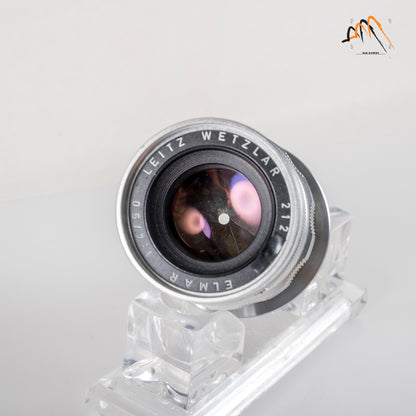 LEITZ Leica Elmar M 90mm/F4.0 E39 Ver.II V2/ 3 Elements Silver Lens Yr.1965 Germany 11830 #11567