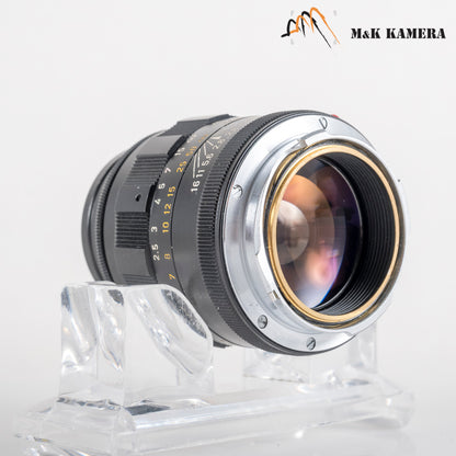LEITZ Leica Tele-Elmarit M 90mm/F2.8 Ver.I V.1/ Fat Black Lens Yr.1971 Canada #11978