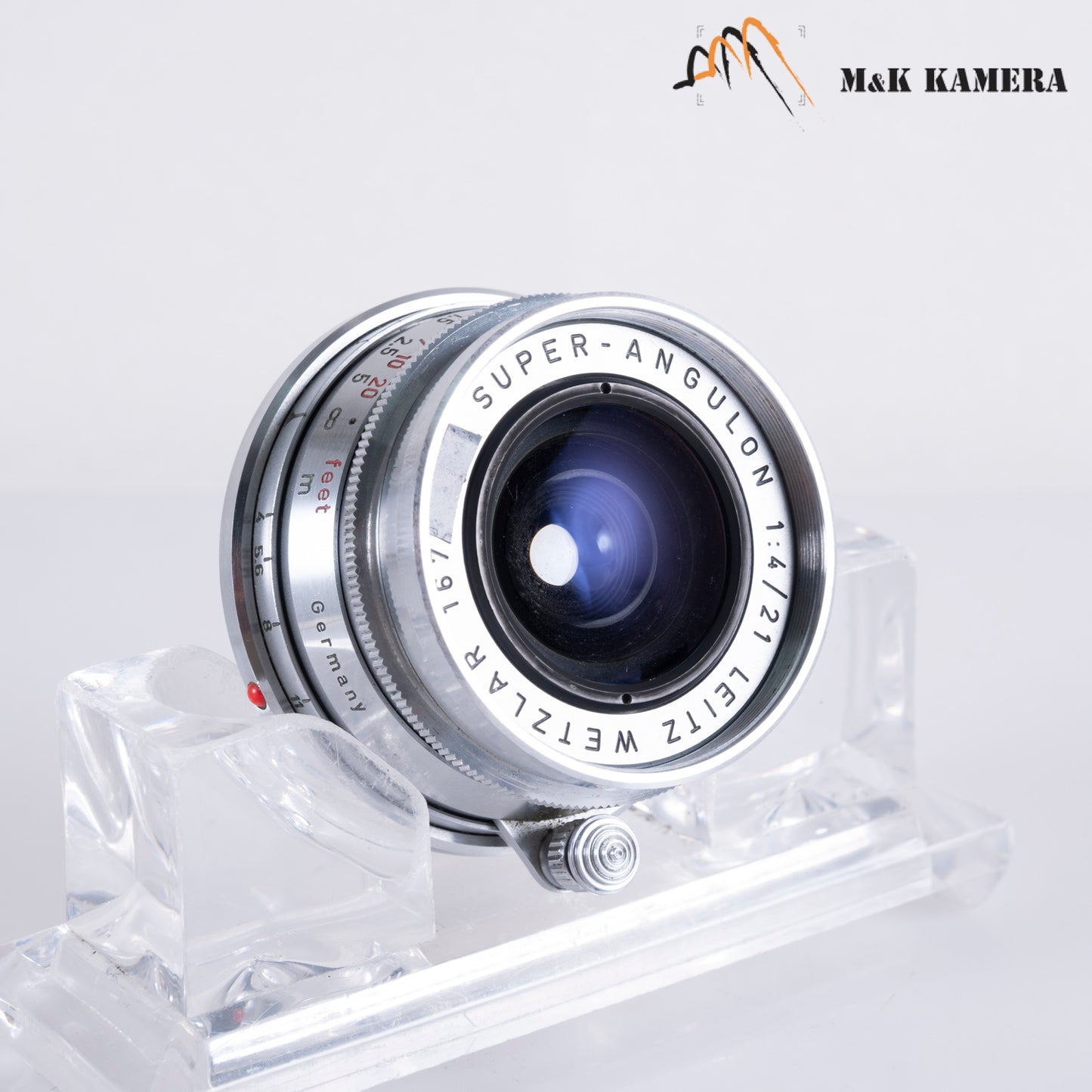 LEITZ Leica Super-Angulon M 21mm/F4.0 E39 Lens Yr.1959 Germany #23874