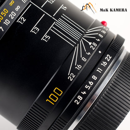 Leica APO-Macro-Elmarit-R 100mm/F2.8 E60 Lens Yr.1986 Germany 11210 #65656