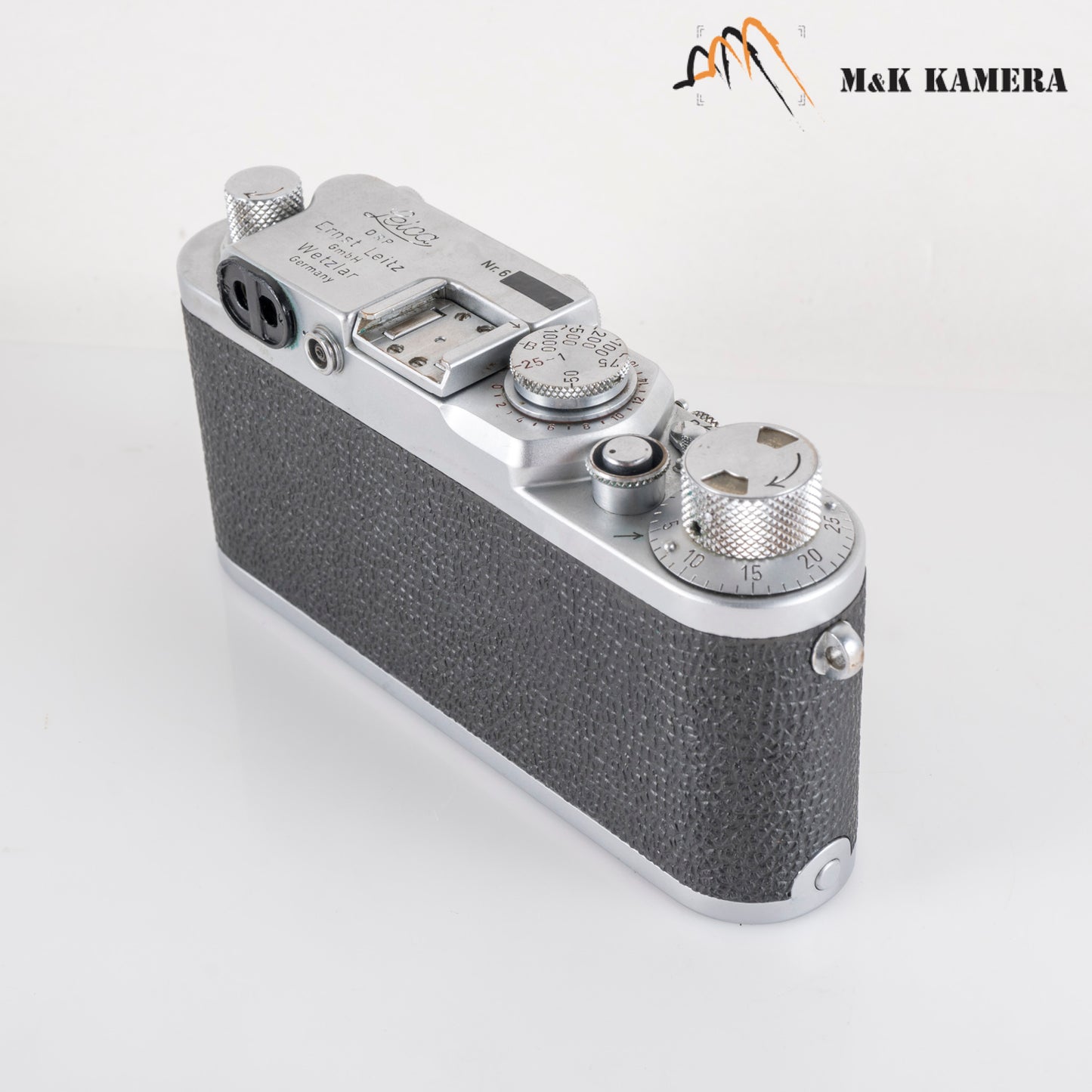 Leica IIIF Screw Mount Silver Film Rangefinder Camera #23889