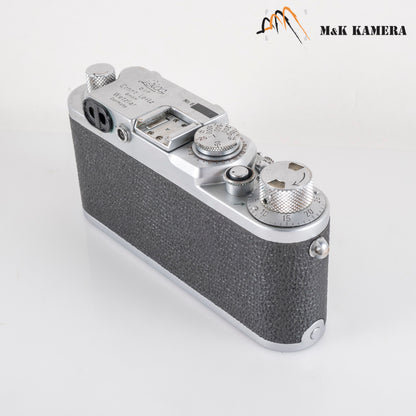 Leica IIIF Screw Mount Silver Film Rangefinder Camera #23889