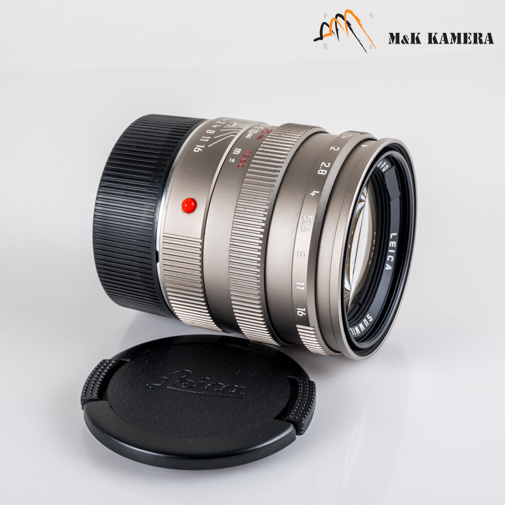 Leica Summilux-M 50mm/F1.4 Pre-A Titanium Boxed 11869 #11835