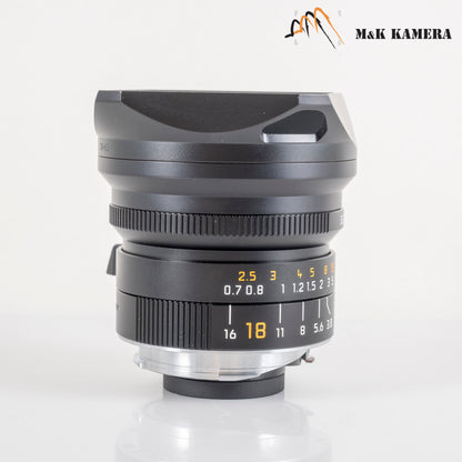 Leica Super-Elmar-M 18mm/F3.8 ASPH Lens Germany 11649 #12008