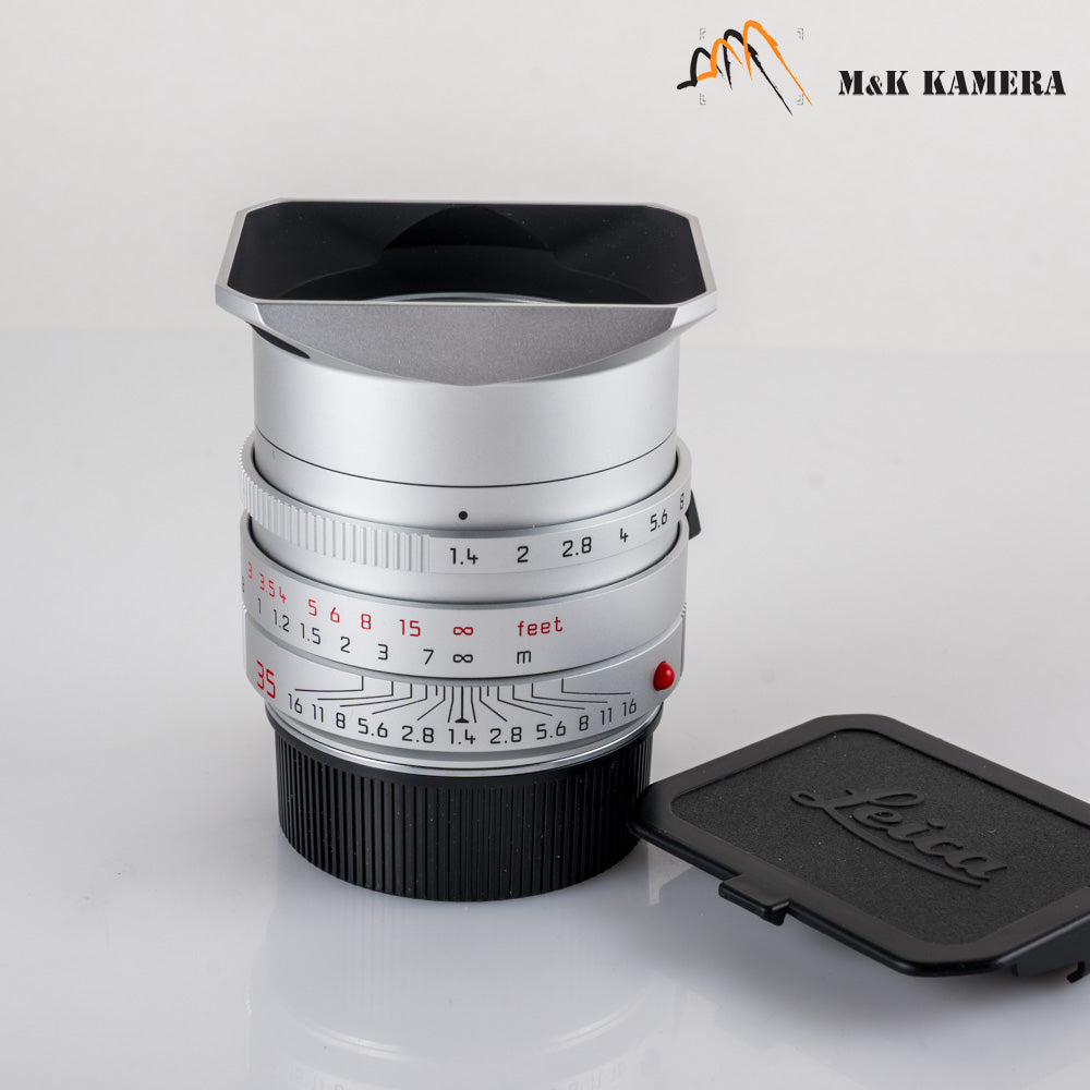 Leica Summilux-M 35mm/F1.4 ASPH/ FLE Silver Lens Germany 11675 #11813