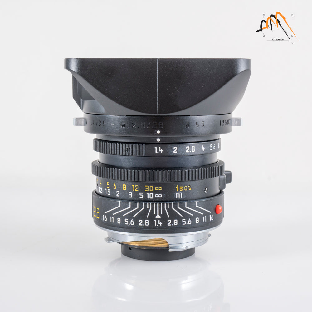 Leica Summilux-M 35mm/F1.4 Aspherical/ AA Lens Yr.1988 Germany 11873 #88652