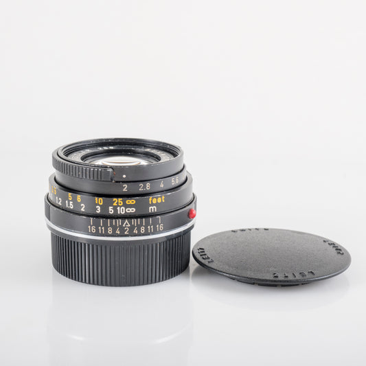 LEITZ Leica Summicron-C 40mm/F2.0 Serie 5.5 Lens Yr.1973 Germany #11956