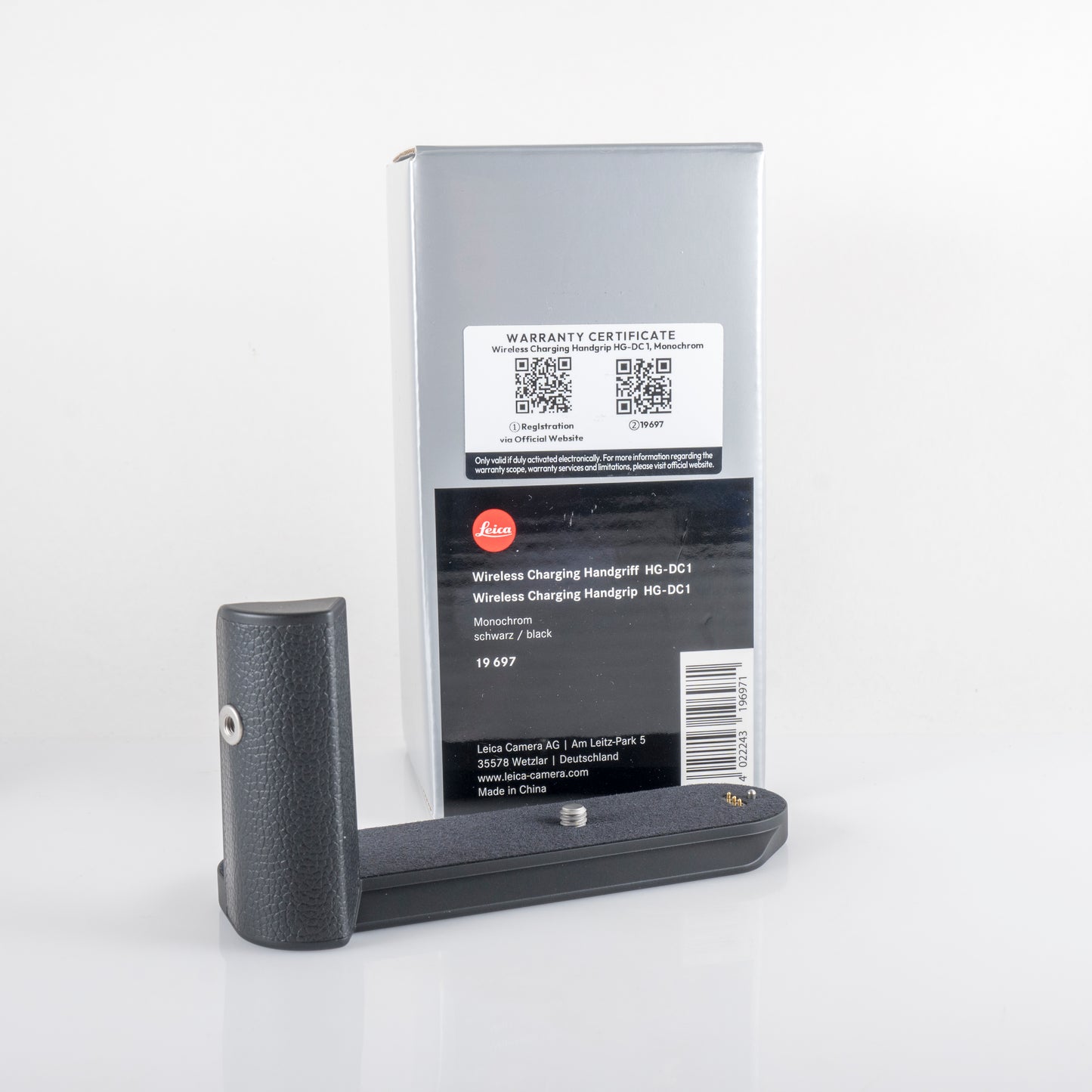 Leica Wireless Charging Handgrip HG-DC1 Black 19530 for Q3 #88682