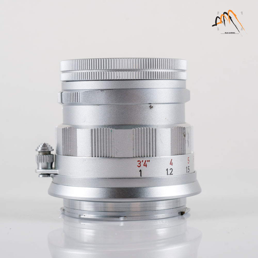 LEITZ Leica Summicron M 50mm/F2.0 Rigid V2 Ver.II Lens Yr.1960 Germany #11761
