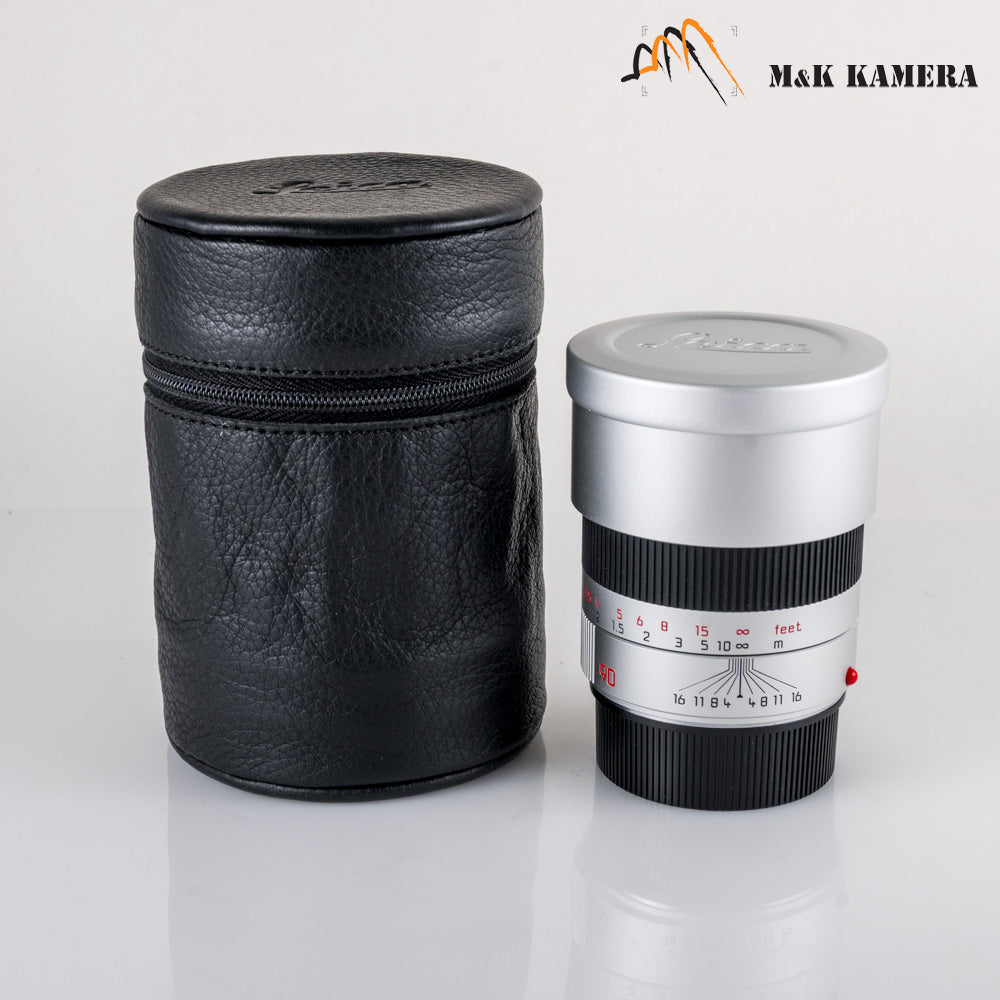 Leica Summarit-M 90mm/F2.4 Silver Lens Germany 11685 #11828
