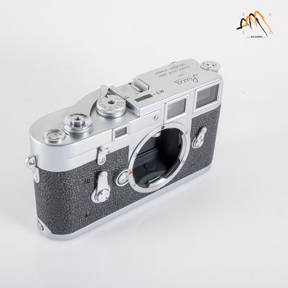 Leica M3 Single Stroke Silver Film Rangefinder Camera #11778