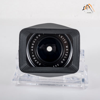 LEITZ Leica Super-Angulon M 21mm/F3.4 Ser.VII Black Lens Yr.1977 Germany #11662