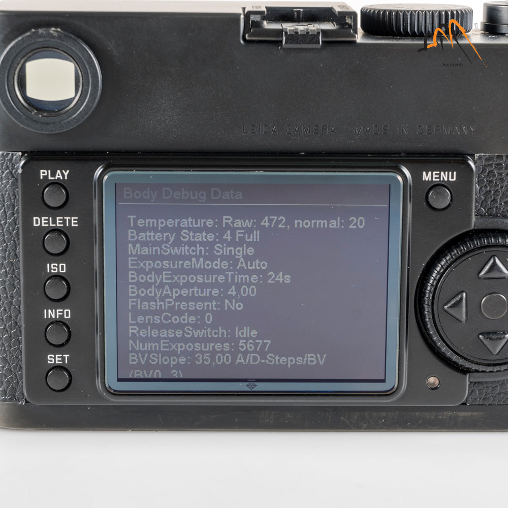 Leica Monochrom CCD Black Digital Rangefinder Camera [Perfect Sensor] 10760 #88661