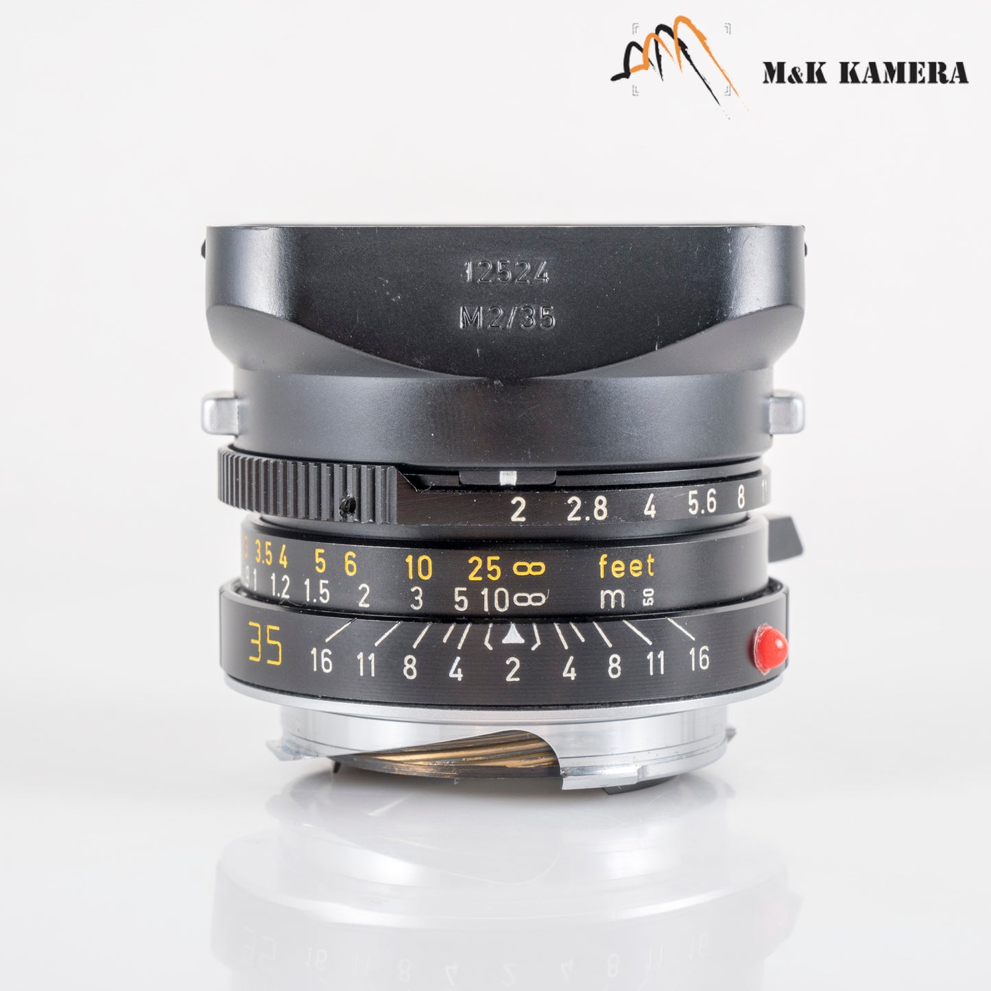Leica Summicron-M 35mm/F2.0 Ver.4 7 Elements Black Lucky Number 8888 11310 #88728