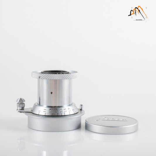 LEITZ Leica Elmar L39 50mm/F3.5 Red Scale Lens Yr.1956 LTM Germany #11325