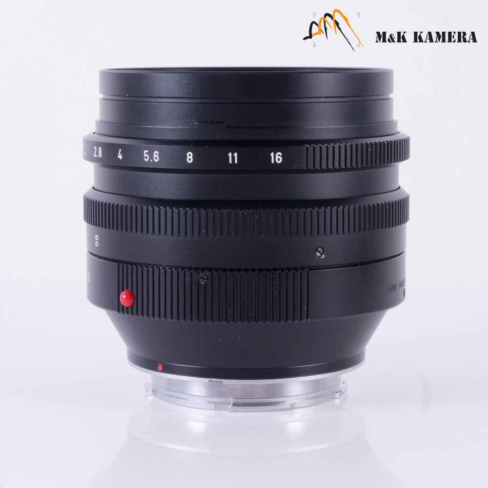 Leica Noctilux-M 50mm/F1.0 E60 III Lens Yr.1987 Canada #21858