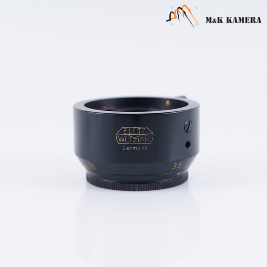 Leica VALOO Black Paint Hood for Elmar 5cm / aperture control #10284