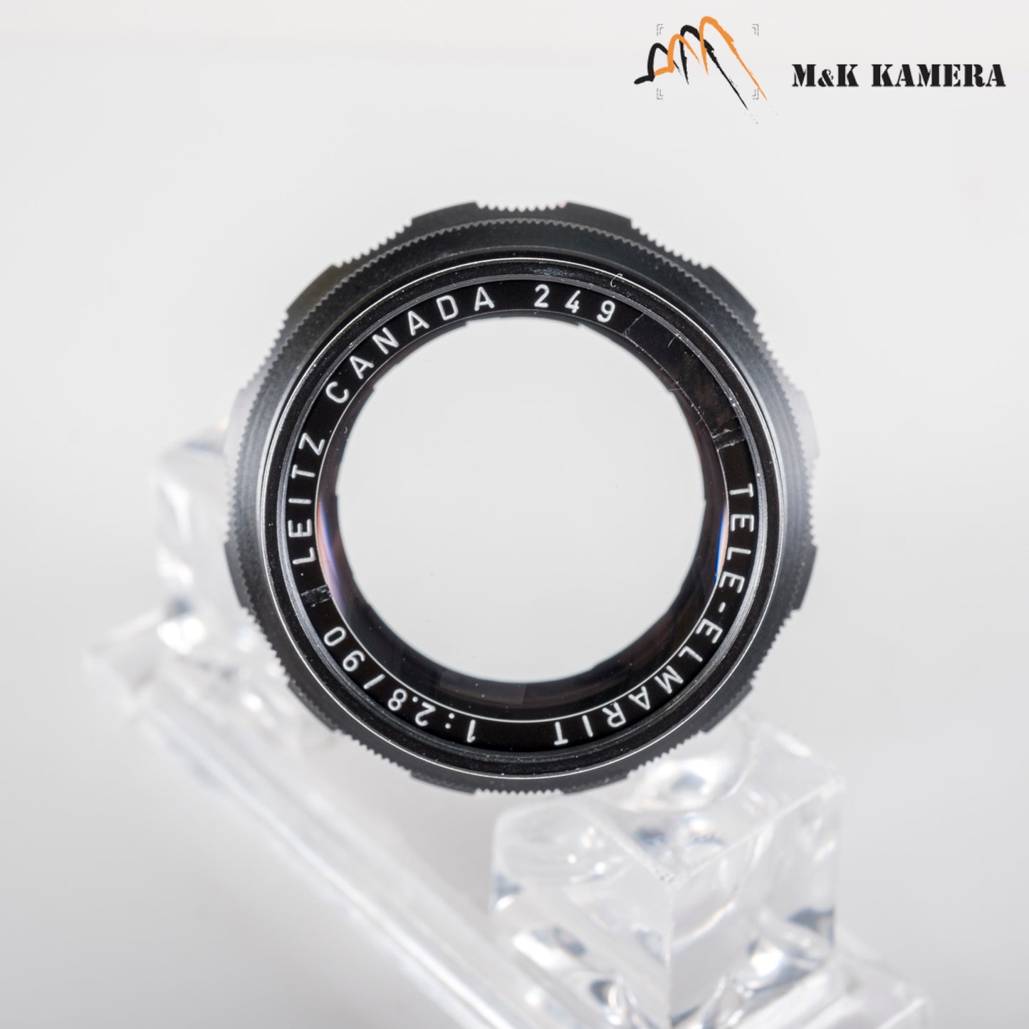 LEITZ Leica Tele-Elmarit M 90mm/F2.8 Ver.I V.1/ Fat Black Lens Yr.1971 Canada #11978