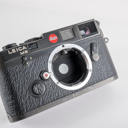 Leica M6 classic 0.72 Black Film Rangefinder Camera 10404 #11953