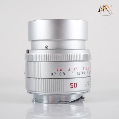 Leica APO-Summicron-M 50mm/F2.0 Silver Mint condition 11142 #11728