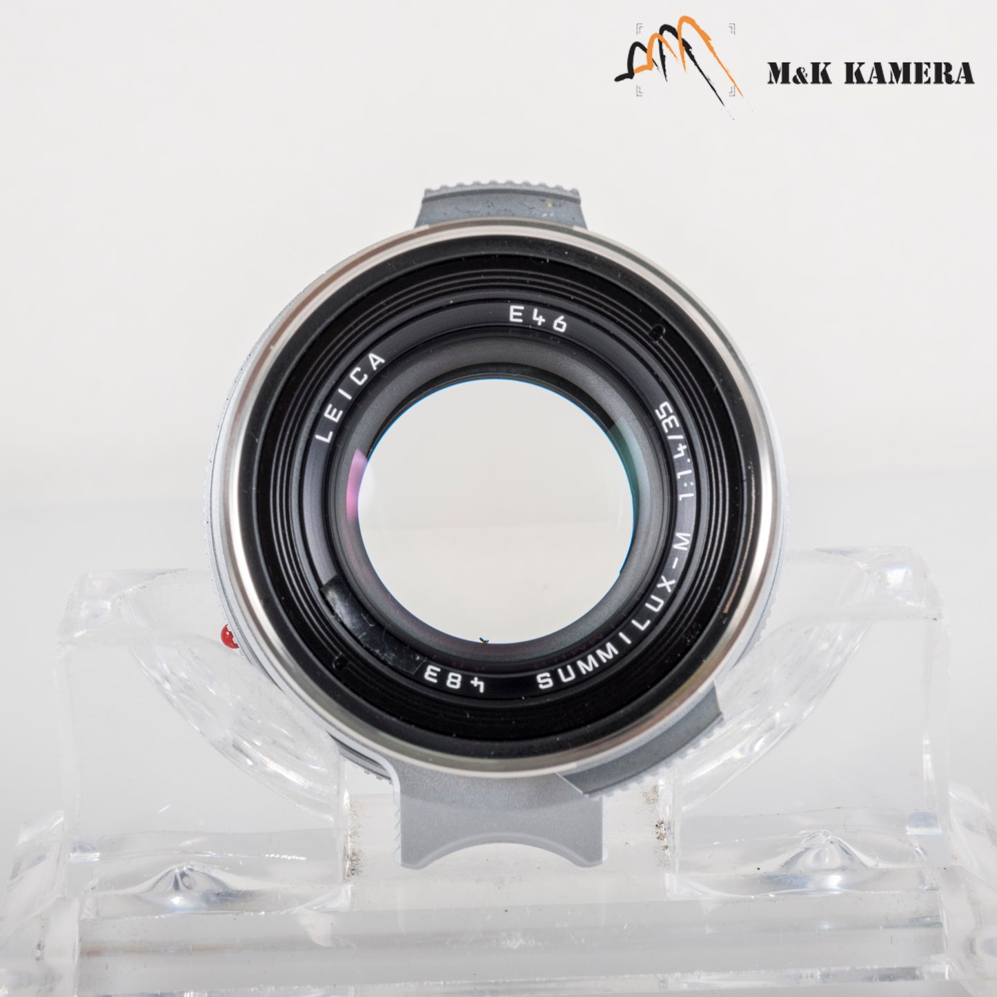 Leica Summilux-M 35mm/F1.4 E46 Steel Rim 2022 Silver Lens Germany 11301 #23870