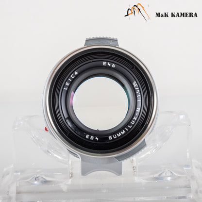 Leica Summilux-M 35mm/F1.4 E46 Steel Rim 2022 Silver Lens Germany 11301 #23870