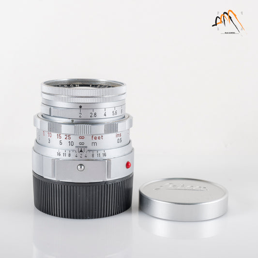 LEITZ Leica Summicron M 50mm/F2.0 Ver.II V2/ Dual Range DR Lens Yr.1960 Germany #11357