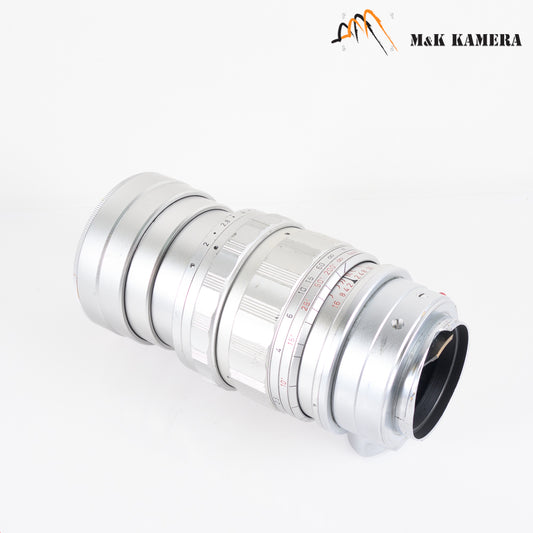 LEITZ Leica Summicron M 90mm/F2.0 Ver.I V.1 Silver Lens Yr.1959 Canada #10423
