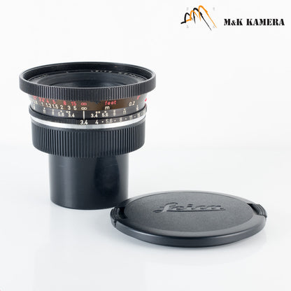LEITZ Leica Super-Angulon-R 21mm/F3.4 Ser.8 Lens Yr.1964 Germany #21002