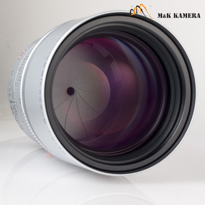Leica APO-Summicron-M 90mm/F2.0 ASPH Silver Lens Yr.2002 Germany 11885 #64335