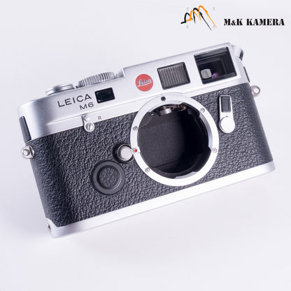 Leica M6 TTL 0.72 Silver Film Rangefinder Camera 10434 #87227