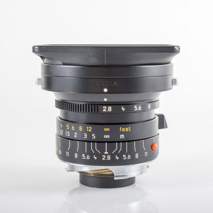Leica Elmarit-M 24mm/F2.8 ASPH Black 6 bit coded 11878 #11964