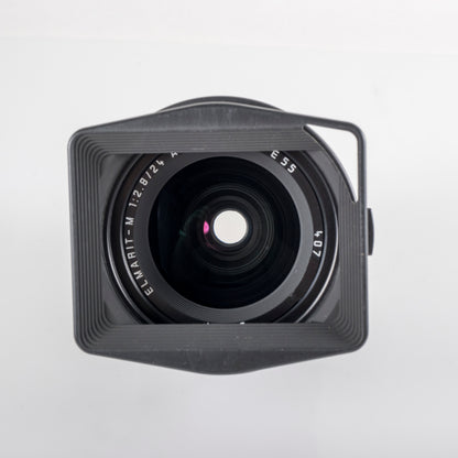 Leica Elmarit-M 24mm/F2.8 ASPH Black Lens Yr.2008 Germany 11878 #11962