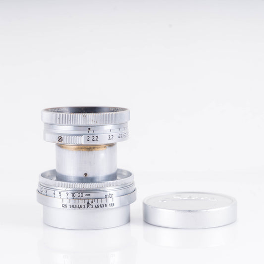 LEITZ Leica Summitar L39 50mm/F2.0 Silver Lens Yr.1940 LTM Germany #11088