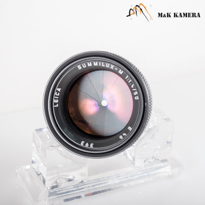 Leica Summilux-M 50mm/F1.4 Pre-A Black Lens Yr.2001 Germany 11868 #12007