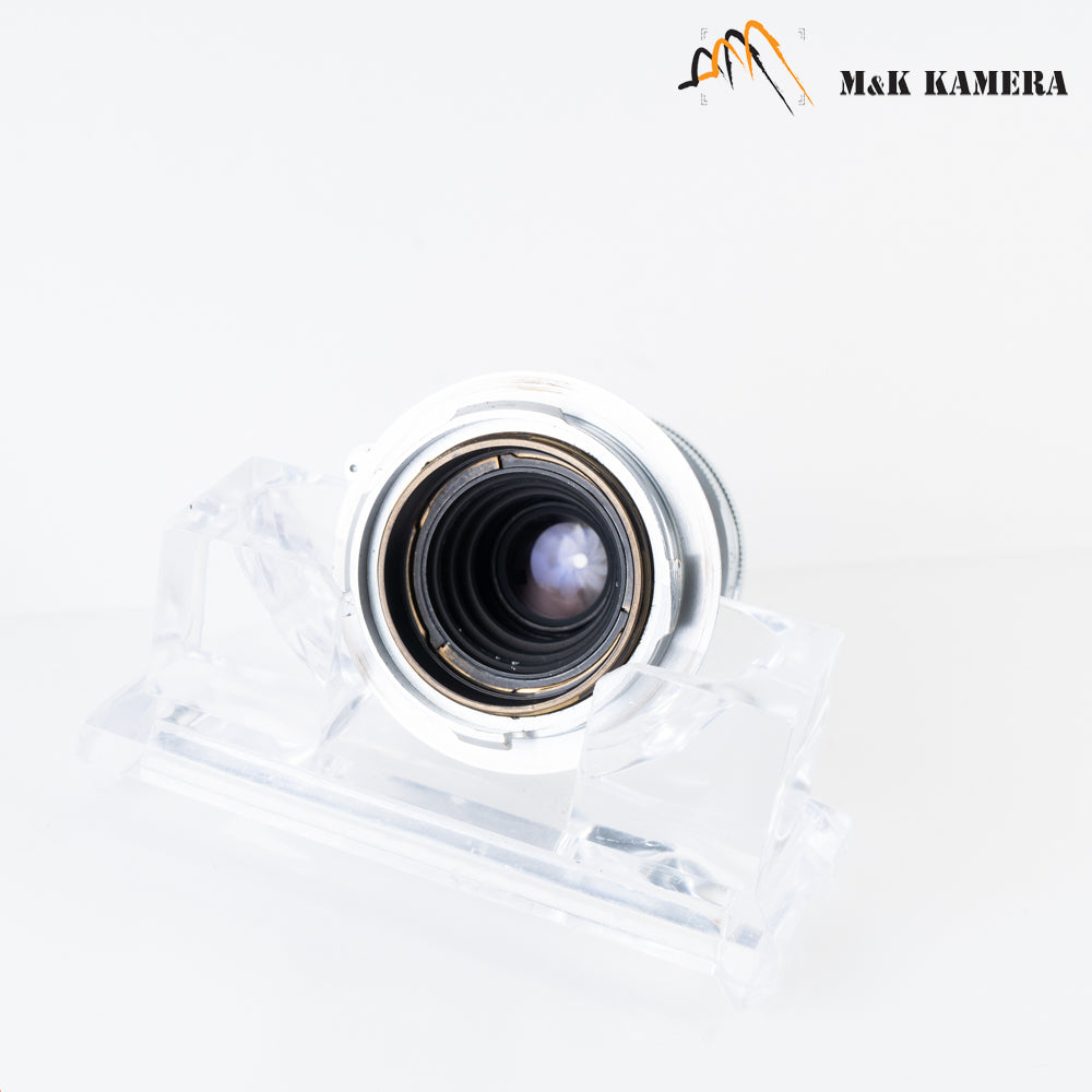 LEITZ Leica Elmar M 50mm/F3.5 E39 Silver Lens Yr.1954 Germany #87875