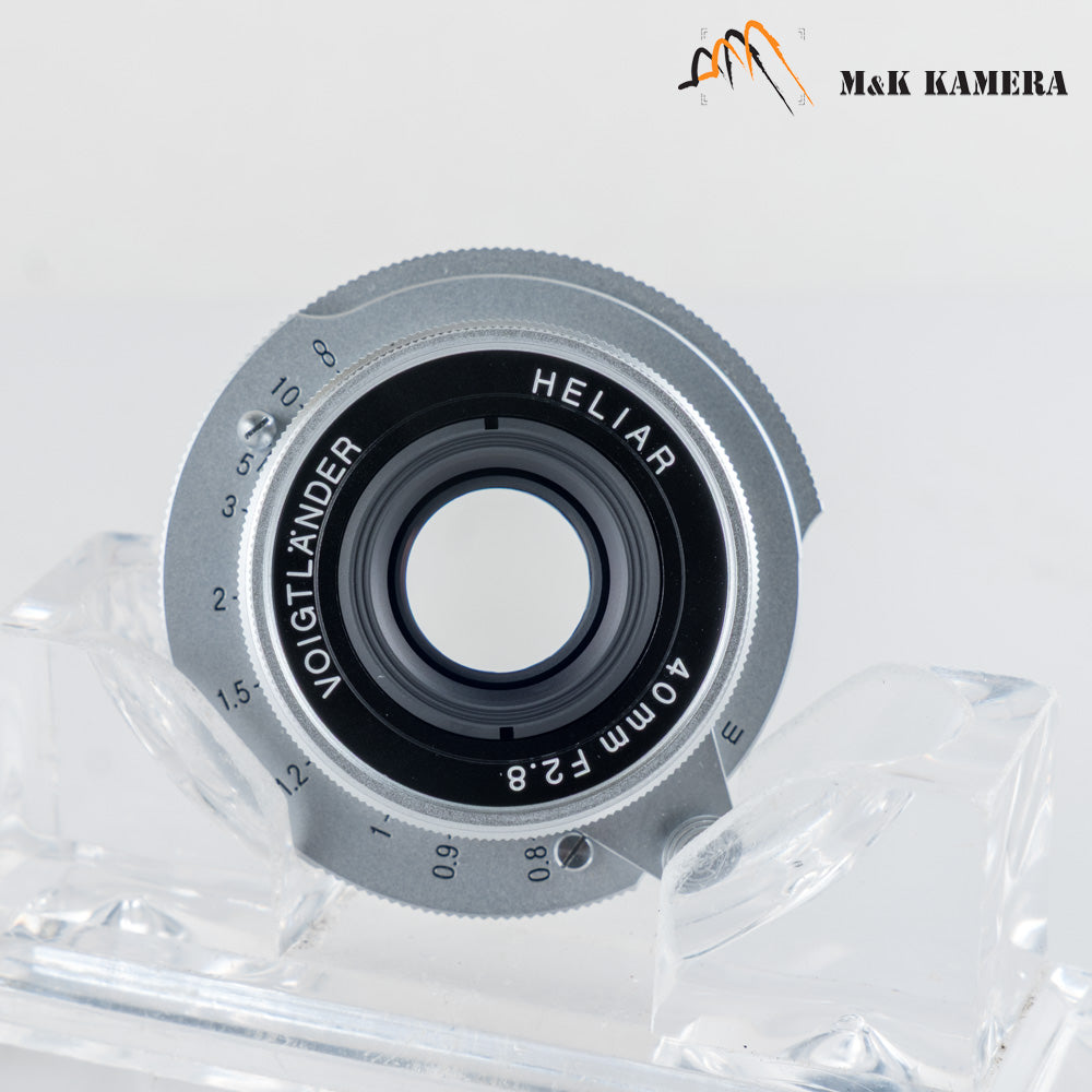 Voigtlander HELIAR 40mm/F2.8 Silver Lens Leica M mount #88707