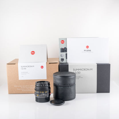 Brand New Leica Summicron-M 50mm/F2.0 Ver.V Black Lens Germany 11826 #11826