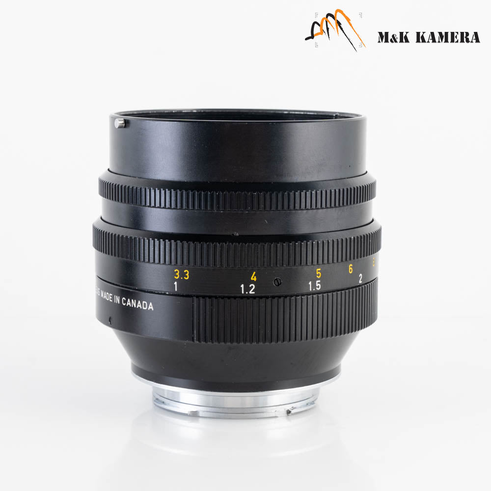 LEITZ Leica Noctilux M 50mm/F1.0 E58 Ver.I V1 Lens Yr.1978 Canada #87801