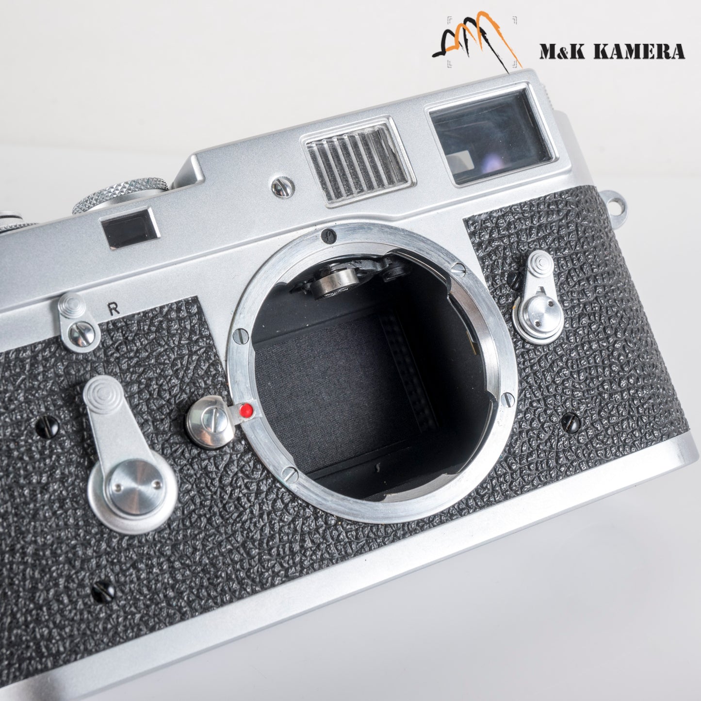 Leica M2 Silver Film Rangefinder Camera with leather case #11994