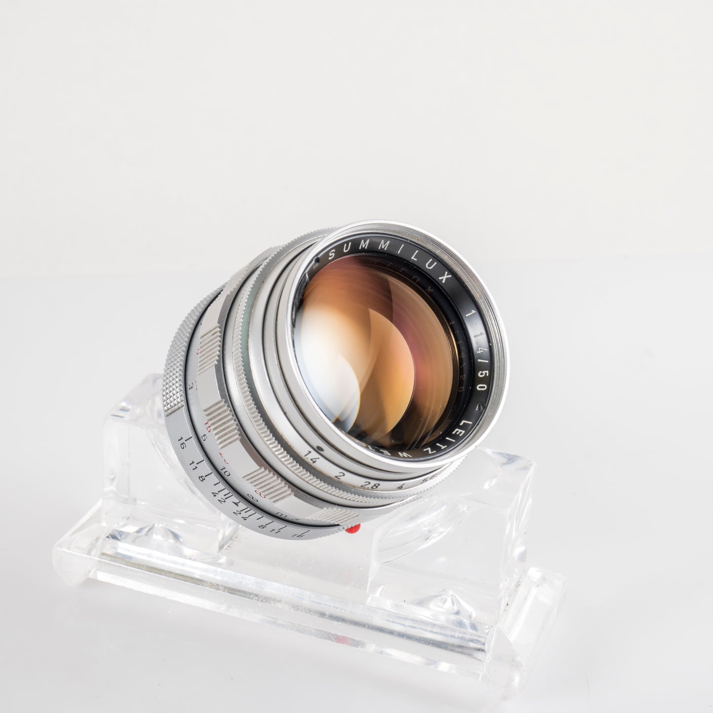 Leica Summilux M 50mm/F1.4 Ver.II Silver Rare #11943