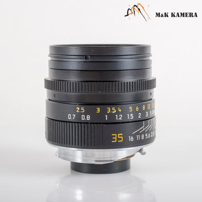 Leica Summilux-M 35mm/F1.4 ASPH 11874 Black Lens Yr.1995 Germany 11874 #11889