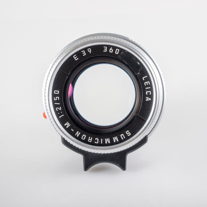Leica Summicron-M 50mm/F2.0 IV Silver Lens Yr.1992 Germany 11825 #11968