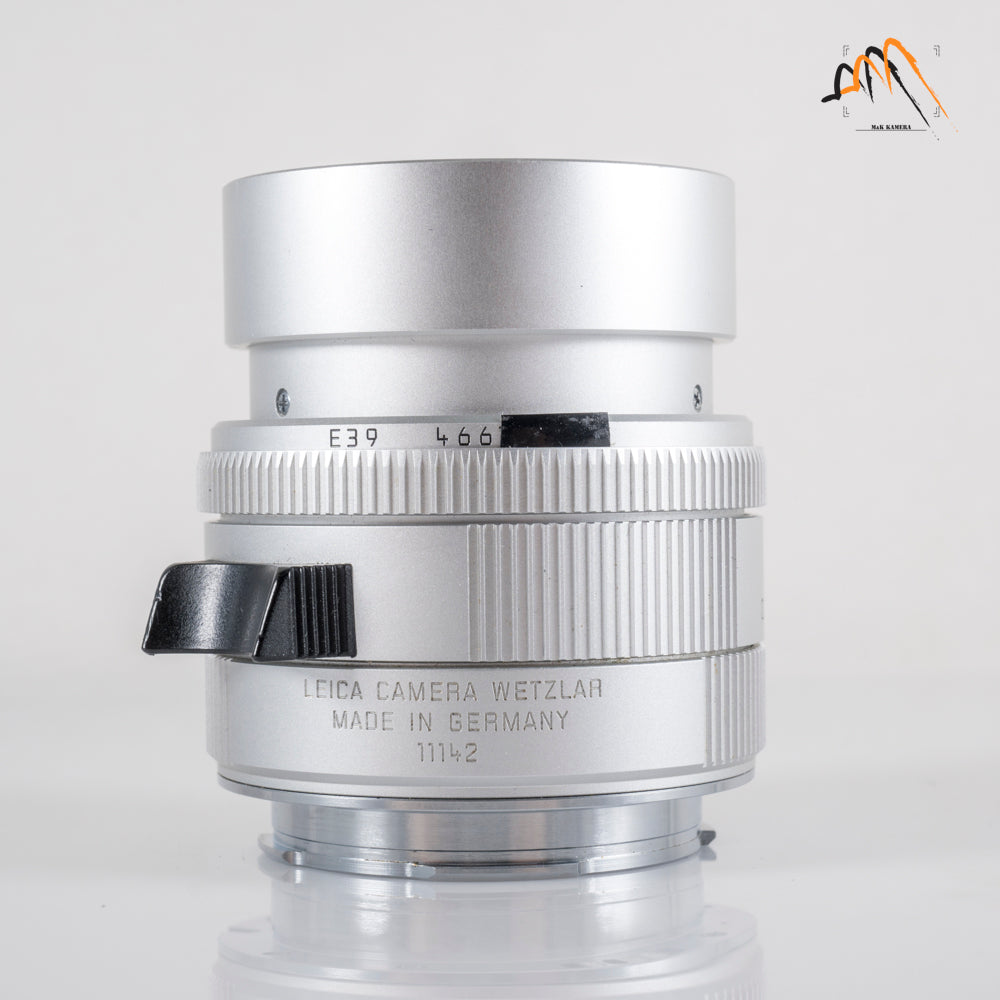 Leica APO-Summicron-M 50mm/F2.0 Silver Mint condition 11142 #11728