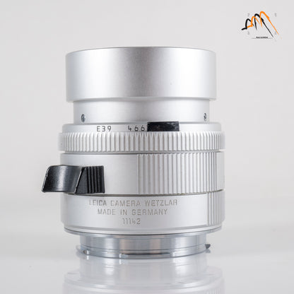 Leica APO-Summicron-M 50mm/F2.0 Silver Mint condition 11142 #11728