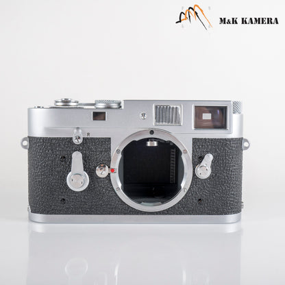 Leica M2 Silver Film Rangefinder Camera with leather case #11994