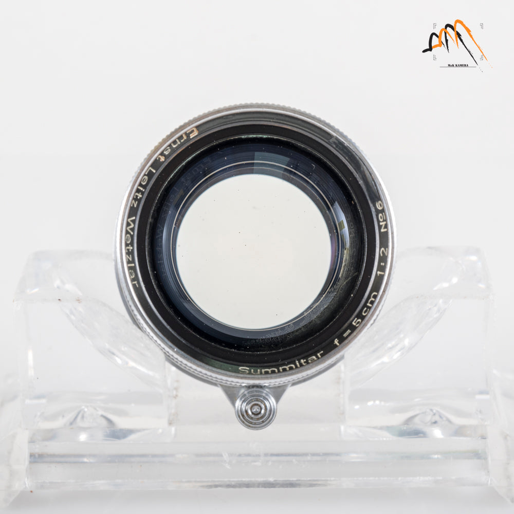 LEITZ Leica Summitar L39 50mm/F2.0 Silver Lens Yr.1948 LTM Germany #11783