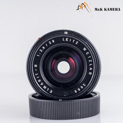 LEITZ Leica Elmarit-R 28mm/F2.8 Ver.I V.1 Lens Yr.1974 Germany #88236